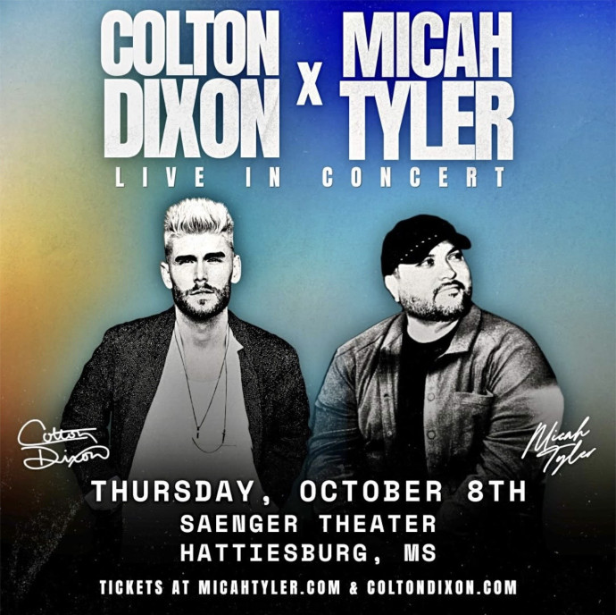 Colton Dixon & Micah Tyler in Concert event image