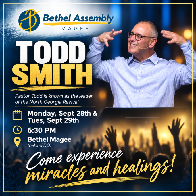 Todd Smith at Bethel Magee event image